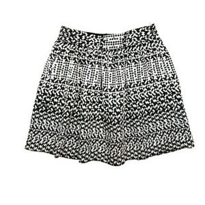 Cynthia Rowley Size 6 Full Geometric Sparkle Skirt